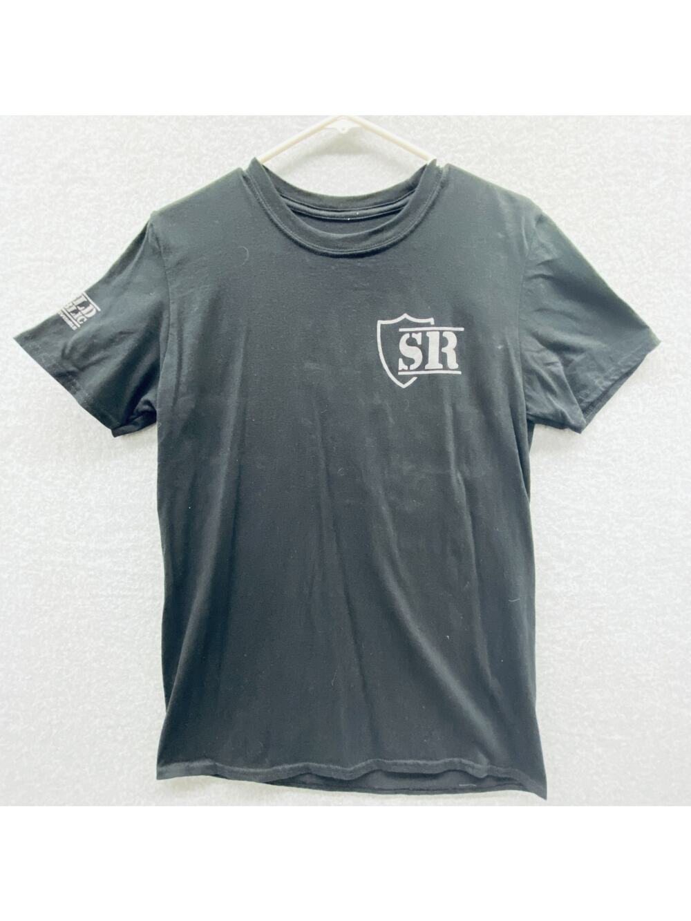 Shield Republic Shirt Mens Medium Black High Speed Wireless Graphic Tee Cotton